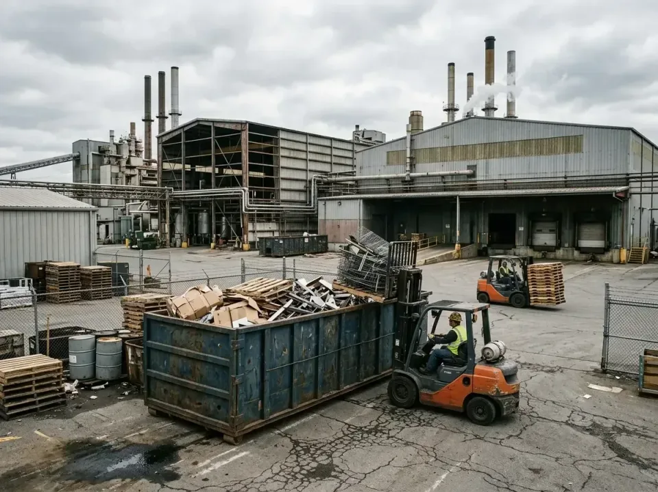 industrial-factory-scrap-conta-003 — frequently asked questions, Cheap Roll-off Dumpster Rentals in Balm, FL